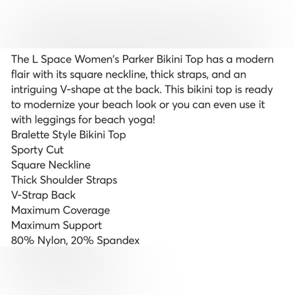 NWOT L*Space Parker Top‎ in Spearmint Teal - Picture 6 of 7